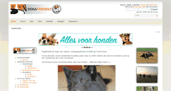 Desktop Screenshot of dogsfriendly.be